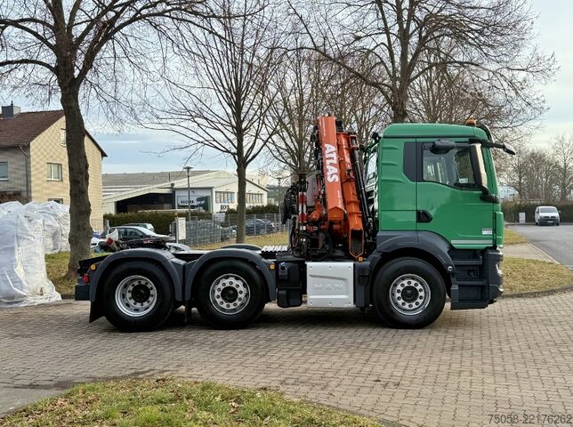 Cabeza tractora MAN TGS 26.510 - 1. Hand - 131 TKm - Kran
