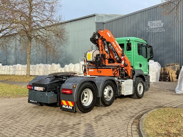 Cabeza tractora MAN TGS 26.510 - 1. Hand - 131 TKm - Kran