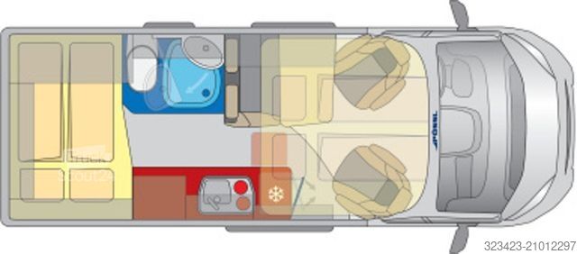 Campervan PÖSSL 2Win Vario Citroen 165 PS Mark./AHK/Navi/Solar