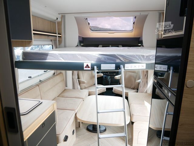 Halvintegrerad husbil CHAUSSON Teilintegriert Etape Line 650 Dörr Sonderedition