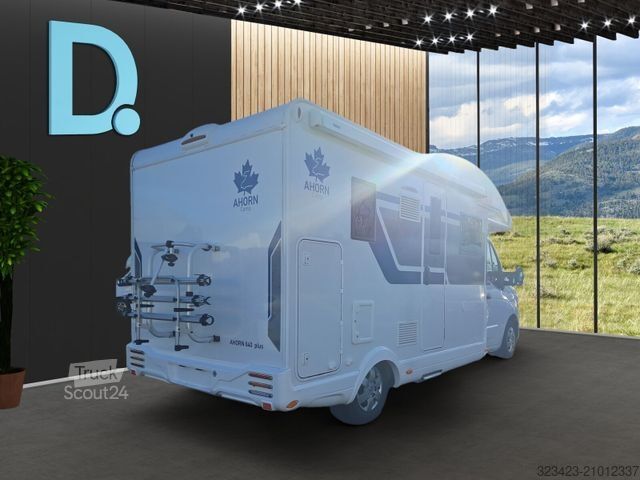 Camper semintegrato AHORN Camp T 640 Plus TV,Hubbett,Fahrradträger,Markise