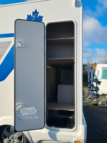 Camper semintegrato AHORN Camp T 640 Plus TV,Hubbett,Fahrradträger,Markise