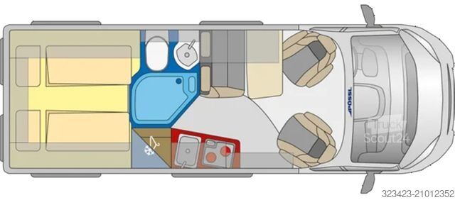 Camping-car PÖSSL Roadcruiser Revolution Citroen Premium, 180 PS