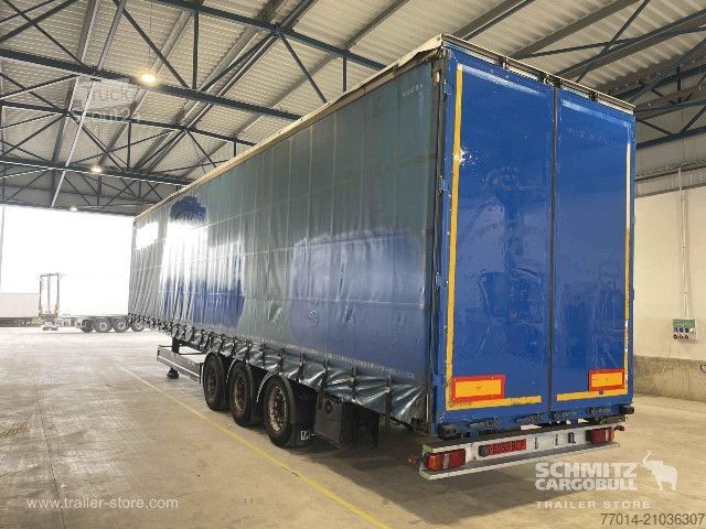 Open oplegger met zeil Berger Curtainsider Mega