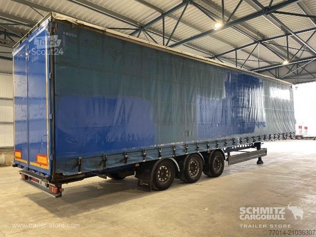 Open oplegger met zeil Berger Curtainsider Mega