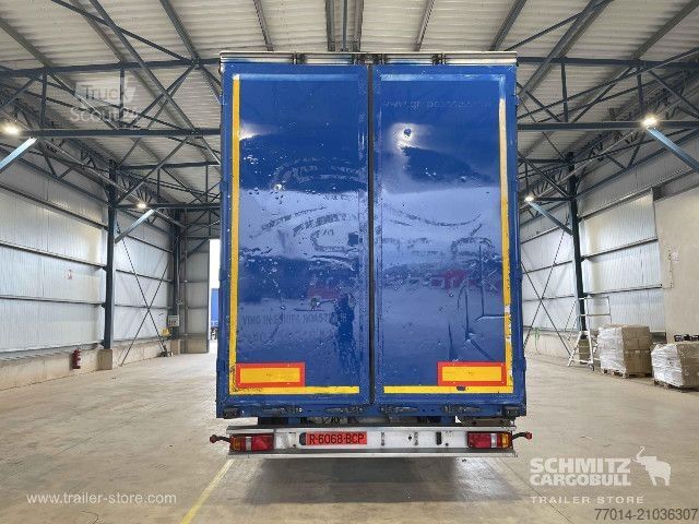 Open oplegger met zeil Berger Curtainsider Mega