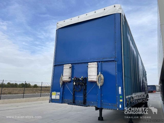 Open oplegger met zeil Berger Curtainsider Mega