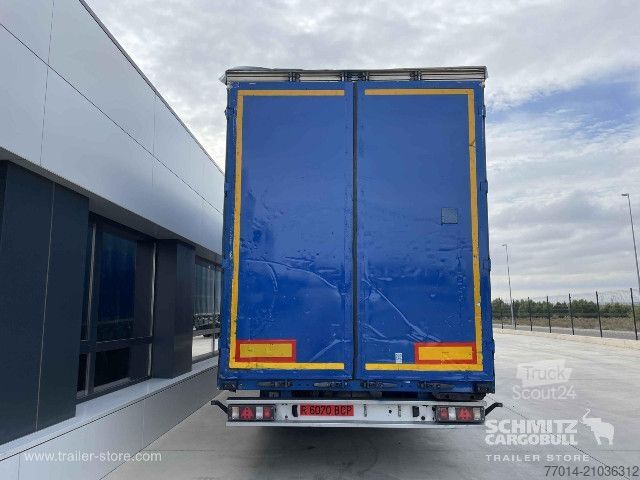 Open oplegger met zeil Berger Curtainsider Mega