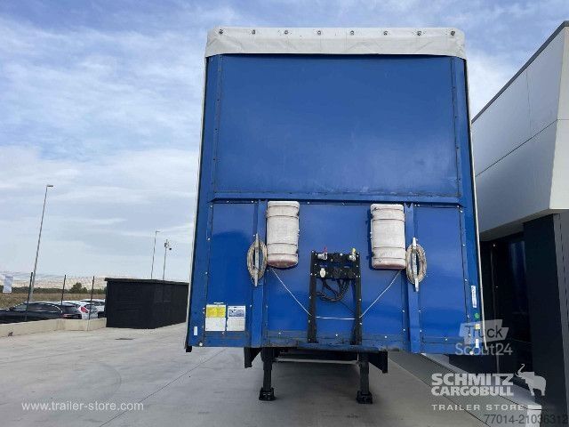 Open oplegger met zeil Berger Curtainsider Mega