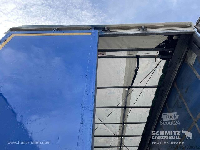 Open oplegger met zeil Berger Curtainsider Mega