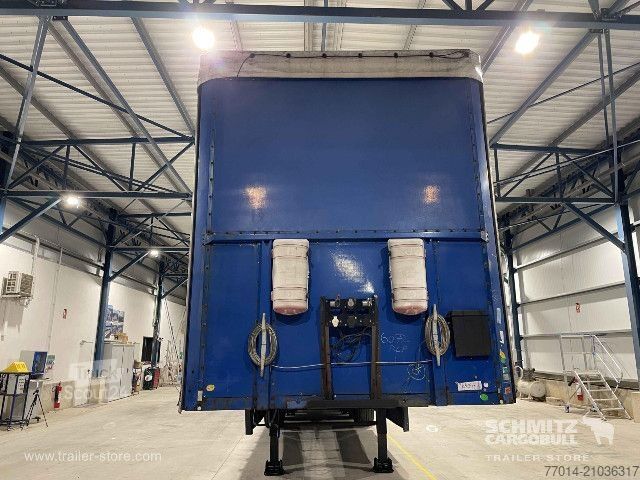 Open oplegger met zeil Berger Curtainsider Mega