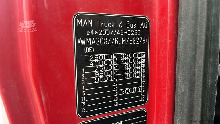 Benne MAN TGS 33.500 (NEW ENGINE)