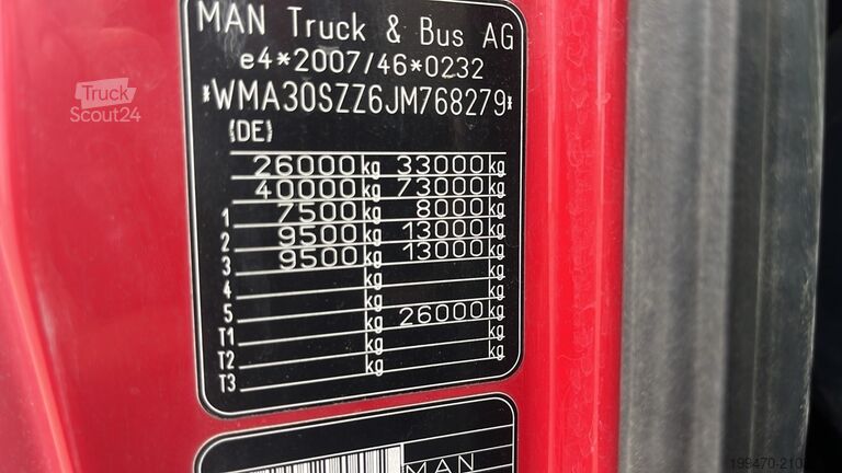 Benne MAN TGS 33.500 (NEW ENGINE)