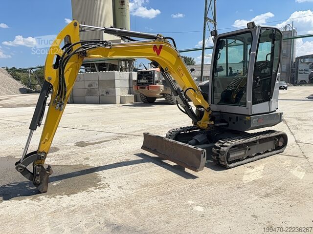 Mini ekskavators < 7t Wacker Neuson E16-01 with 3 excavator buckets