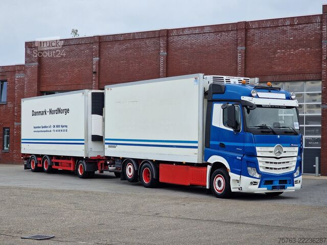 Jäähdytetyt/pakastetut kuljetukset Mercedes-Benz Actros 2553 6x2 - Thermoking frigo - Loadlift +...