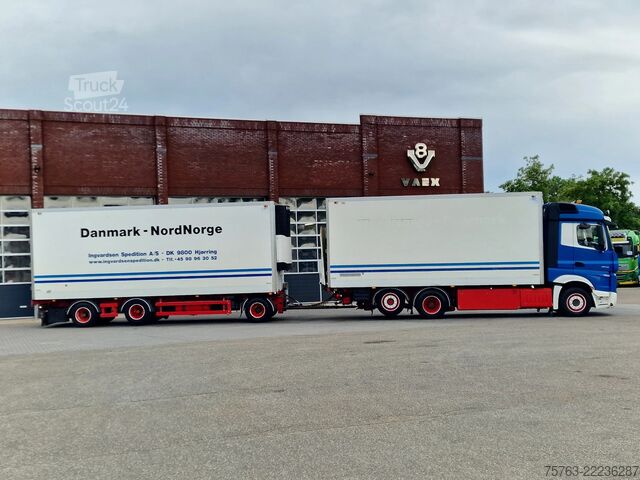 Jäähdytetyt/pakastetut kuljetukset Mercedes-Benz Actros 2553 6x2 - Thermoking frigo - Loadlift +...