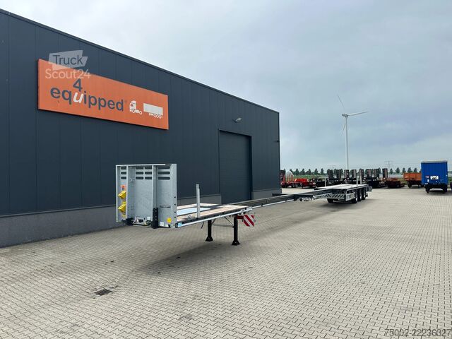 Plattform trailer Faymonville MAX210-Z-3AA-13.60-22.5-2.54 / 2X EXTENDABLE UP...