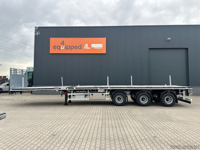 Plattform trailer Faymonville MAX210-Z-3AA-13.60-22.5-2.54 / 2X EXTENDABLE UP...