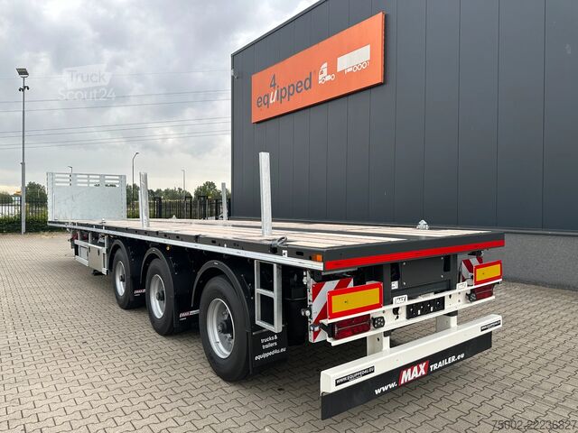 Plattform trailer Faymonville MAX210-Z-3AA-13.60-22.5-2.54 / 2X EXTENDABLE UP...