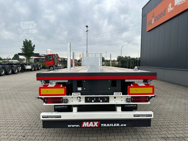 Plattform trailer Faymonville MAX210-Z-3AA-13.60-22.5-2.54 / 2X EXTENDABLE UP...