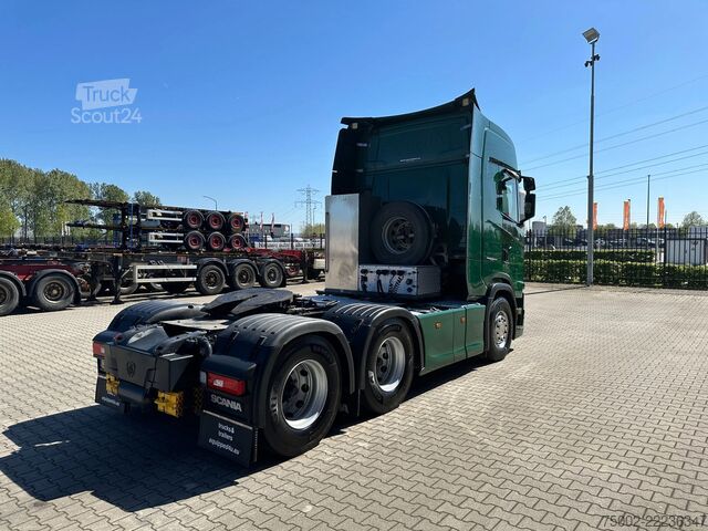 Standard-SZM Scania S500 S500 6x4 RETARDER / ontheffing 78 ton / NL...