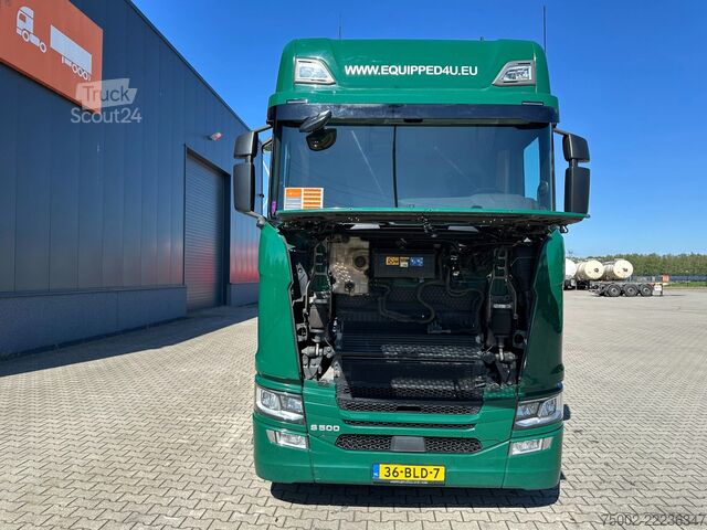 Standard-SZM Scania S500 S500 6x4 RETARDER / ontheffing 78 ton / NL...