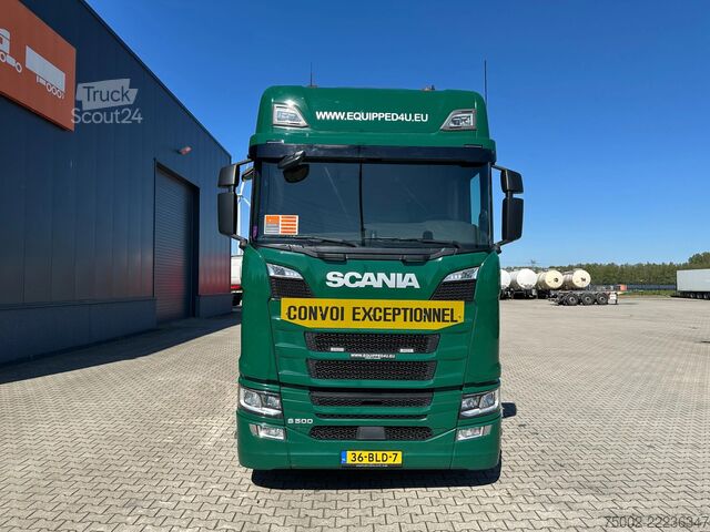 Standard-SZM Scania S500 S500 6x4 RETARDER / ontheffing 78 ton / NL...