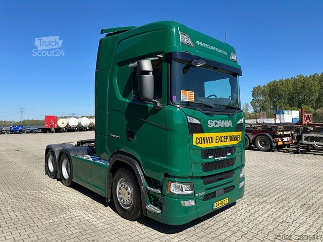 Carga pesada Scania S500 S500 6x4 RETARDER / ontheffing 78 ton / NL...