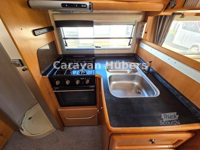 Camping-car intégral FRANKIA I 7000 - Hub/Festbett - Sat/TV - Solar - Klima