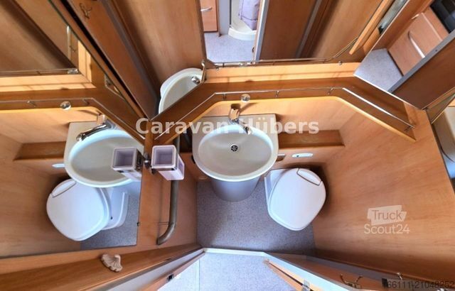 Camping-car intégral FRANKIA I 7000 - Hub/Festbett - Sat/TV - Solar - Klima