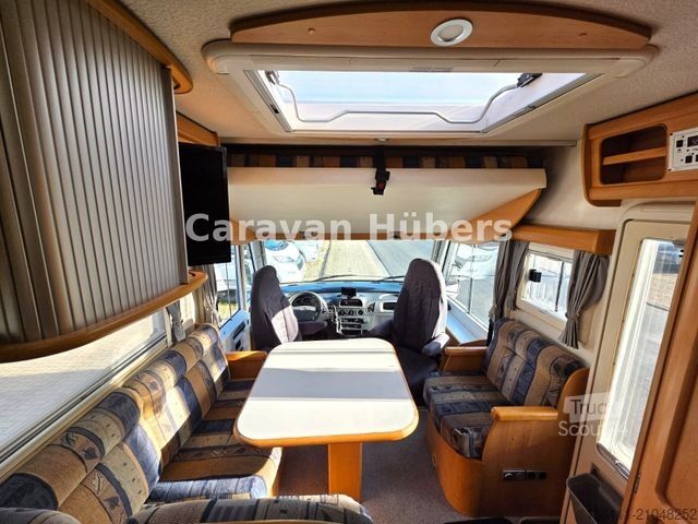 Camping-car intégral FRANKIA I 7000 - Hub/Festbett - Sat/TV - Solar - Klima