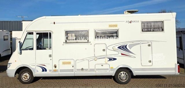 Camping-car intégral FRANKIA I 7000 - Hub/Festbett - Sat/TV - Solar - Klima