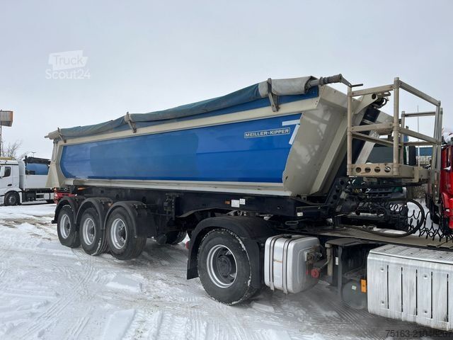 Kippers oplegger MEILLER KIPPAUFLIEGER MHPS 12/27 Kippauflieger