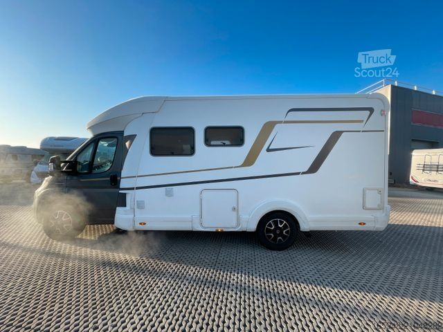 Halvintegrerad husbil EURAMOBIL PT 675 SB ein Raumwunder