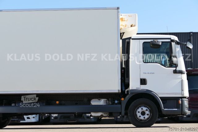 شاحنة مبردة MAN TGL 12.250 Kühlkoffer Thermo King Kamera Navi E6