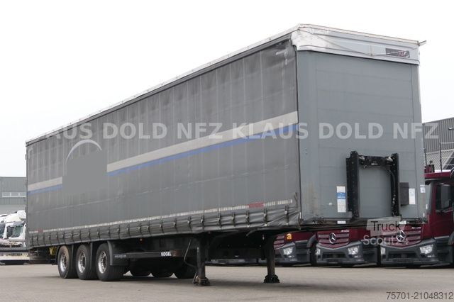 Sandučara poluprikolica KÖGEL S 24-1 Pritsche Plane Edscha SAF-Achsen