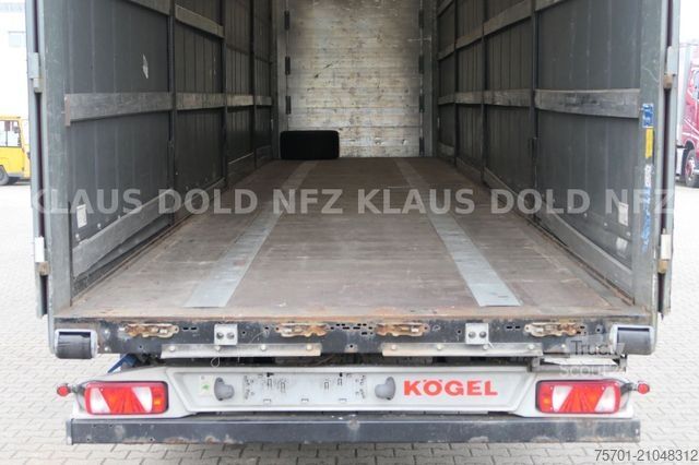 Sandučara poluprikolica KÖGEL S 24-1 Pritsche Plane Edscha SAF-Achsen