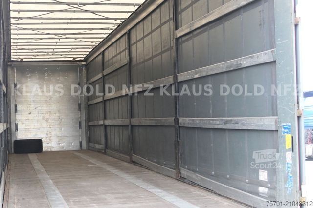 Sandučara poluprikolica KÖGEL S 24-1 Pritsche Plane Edscha SAF-Achsen