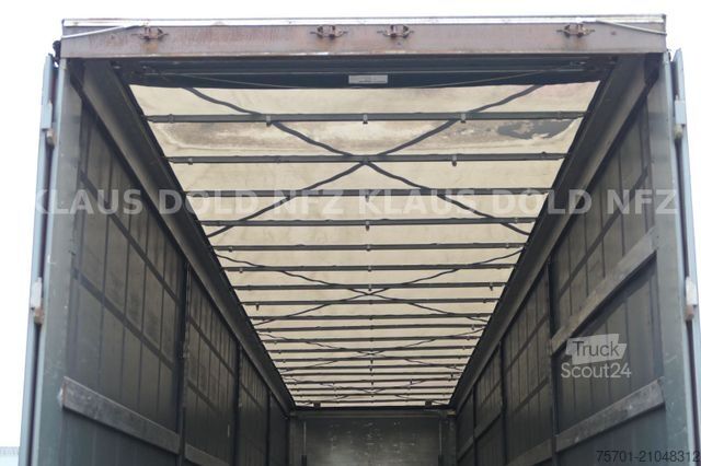 Sandučara poluprikolica KÖGEL S 24-1 Pritsche Plane Edscha SAF-Achsen