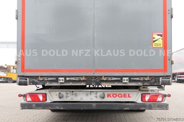 Sandučara poluprikolica KÖGEL S 24-1 Pritsche Plane Edscha SAF-Achsen