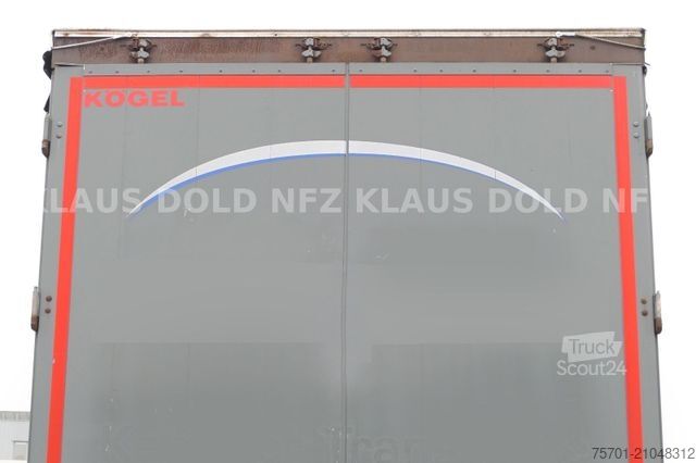 Sandučara poluprikolica KÖGEL S 24-1 Pritsche Plane Edscha SAF-Achsen