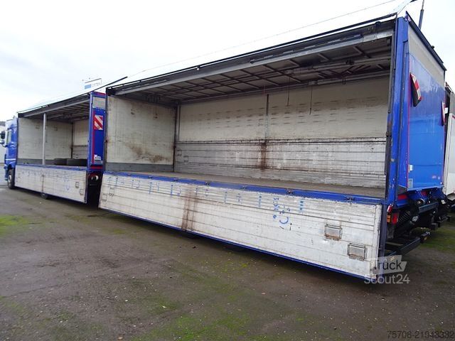 Camion de boissons DAF XF 460*kpl Zug*2x 7,7m Schwenkwand*2x LBW*MX Ret