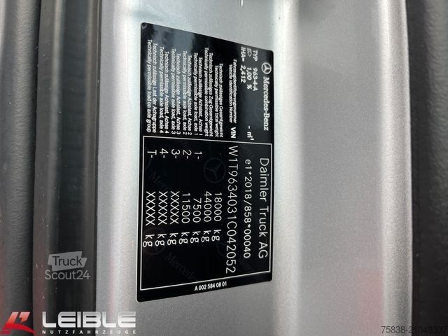 Tracteur routier standard MERCEDES-BENZ Actros 1851*Giga Space*Mirror Cam*2xDieseltank