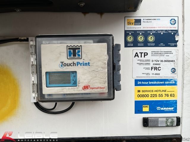 Semi-remorque frigorifique KRONE SD*Frigo Thermo King SLXe300*Liftachse*