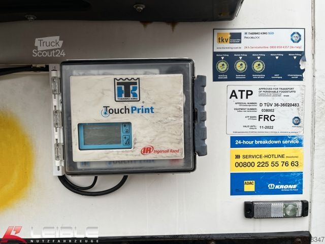 Semi-remorque frigorifique KRONE SD*Frigo Thermo King SLXe300*Liftachse*