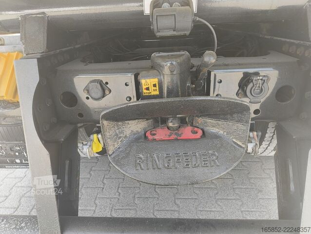 Tippvagn med kran MAN TGM 18.290