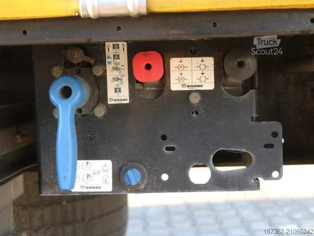 Відкритий напівпричіп з тентом KRONE SD,  LIFTING AXLE,MULTILOCK,LIFTING ROOF,LOWDECK
