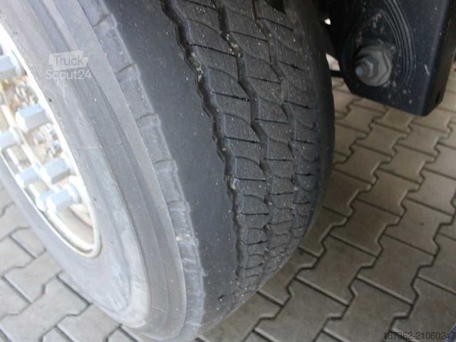 Відкритий напівпричіп з тентом KRONE SD, LIFTING AXLE, MULTILOCK