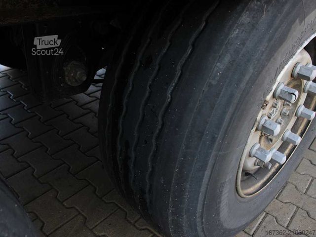 Відкритий напівпричіп з тентом KRONE SD, LIFTING AXLE, MULTILOCK