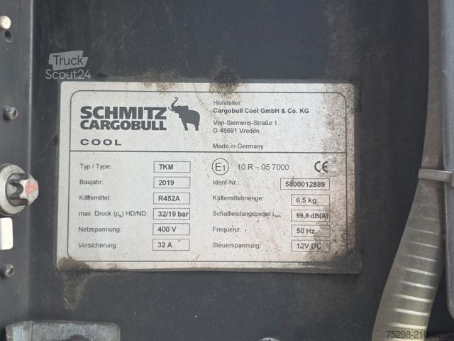 Рефрижераторний напівпричіп SCHMITZ CARGOBULL SKO 24/L - 13,4 FP COOL V7 / TIR / FRC 09.2025